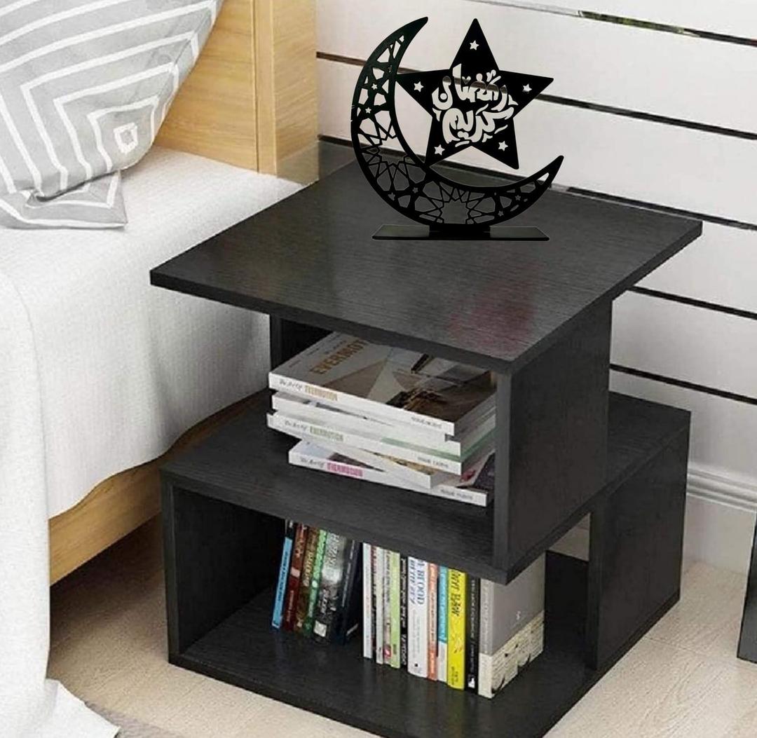 Luminious Ramadan Kareem Moon Calligraphy Table Stand